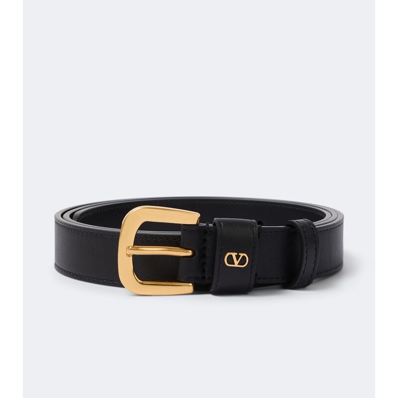Valentino Garavani VLogo leather belt