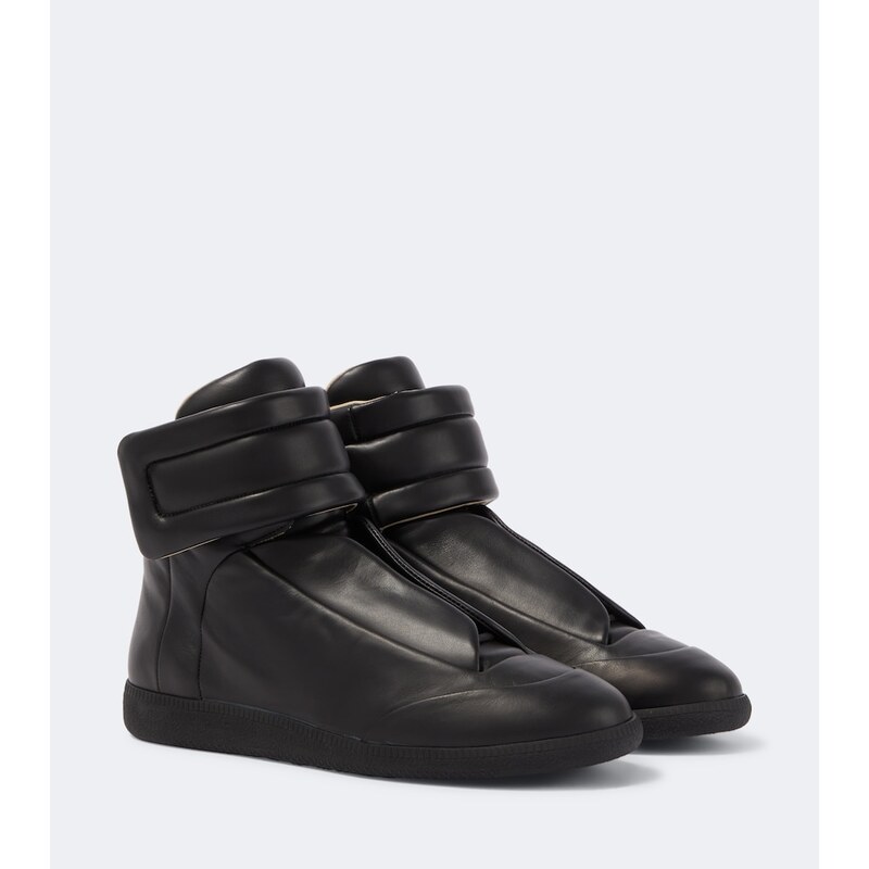 Maison Margiela Future leather high-top sneakers
