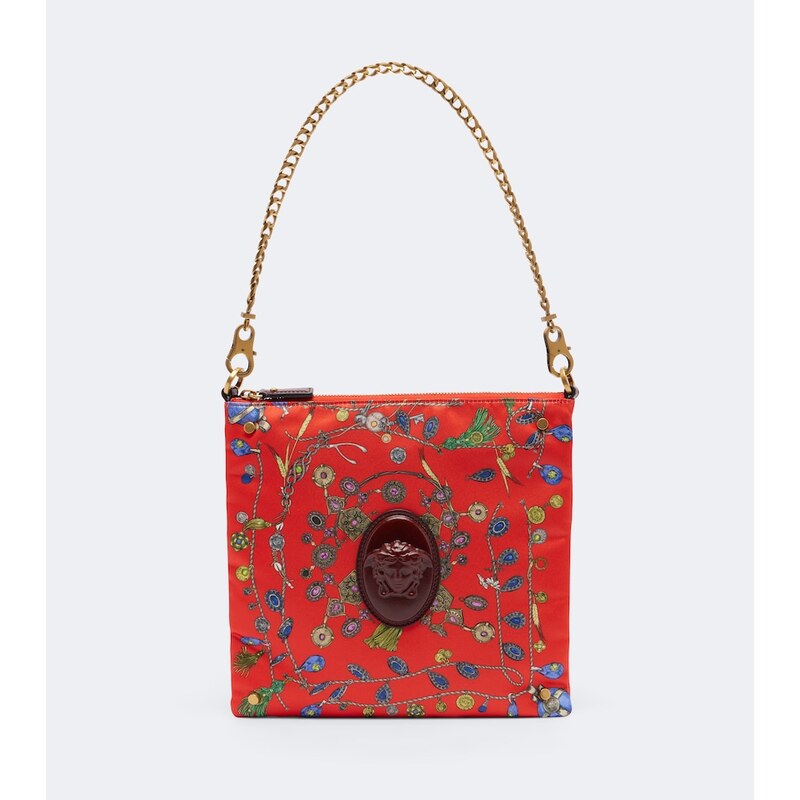 Versace Medusa printed duchess shoulder bag
