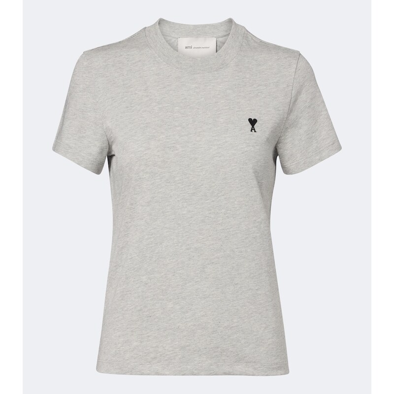 Ami Paris Ami De Coeur cotton jersey T-shirt