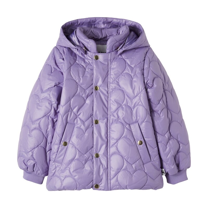 Mini Rodini Hooded quilted jacket