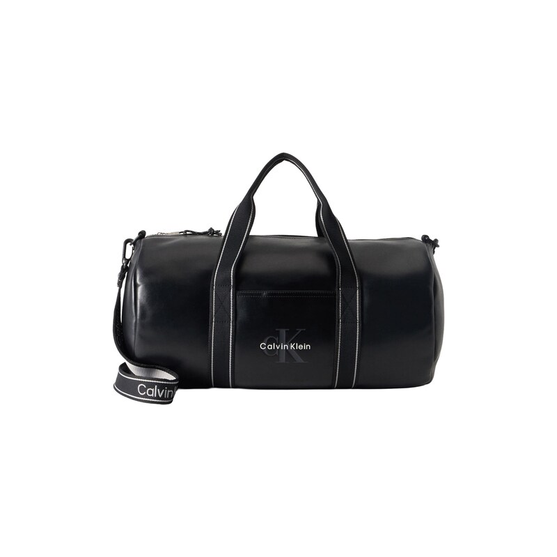 Calvin Klein Cestovní taška BOLD antracitová / černá / bílá