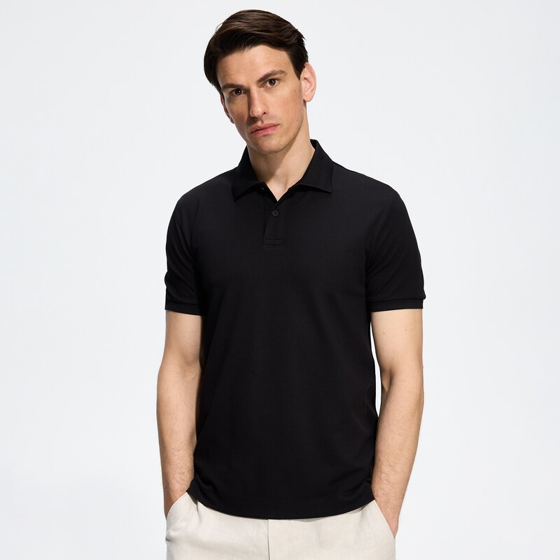 Reserved - Polo regular - černý