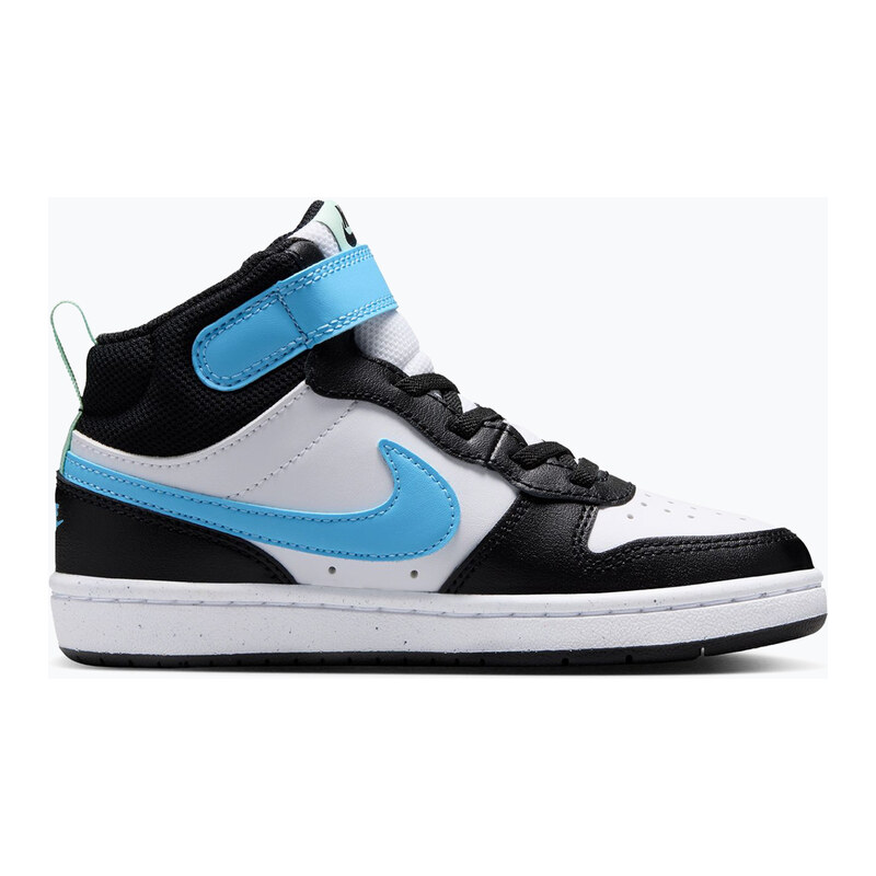 Dětské boty do vody Nike Court Borough Mid 2 white/black/arctic
