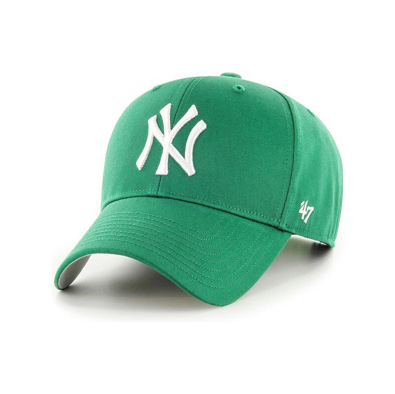Čepice se šiltem typu Snapback zelená 47 Brand New York Yankees