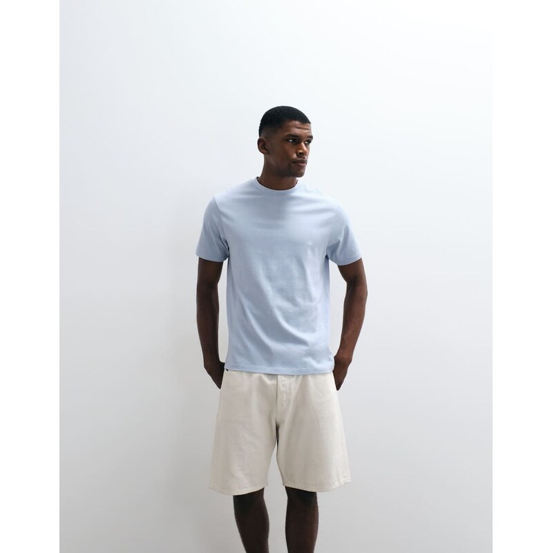ASOS DESIGN regular fit t-shirt in light blue