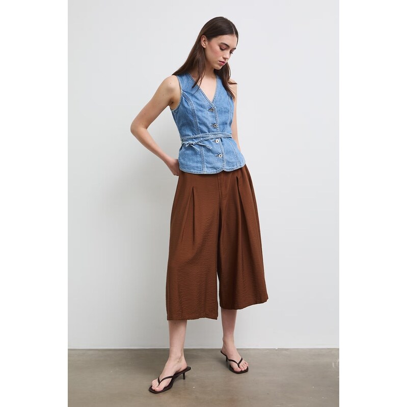 Medicine kalhoty culottes dámské s viskózou