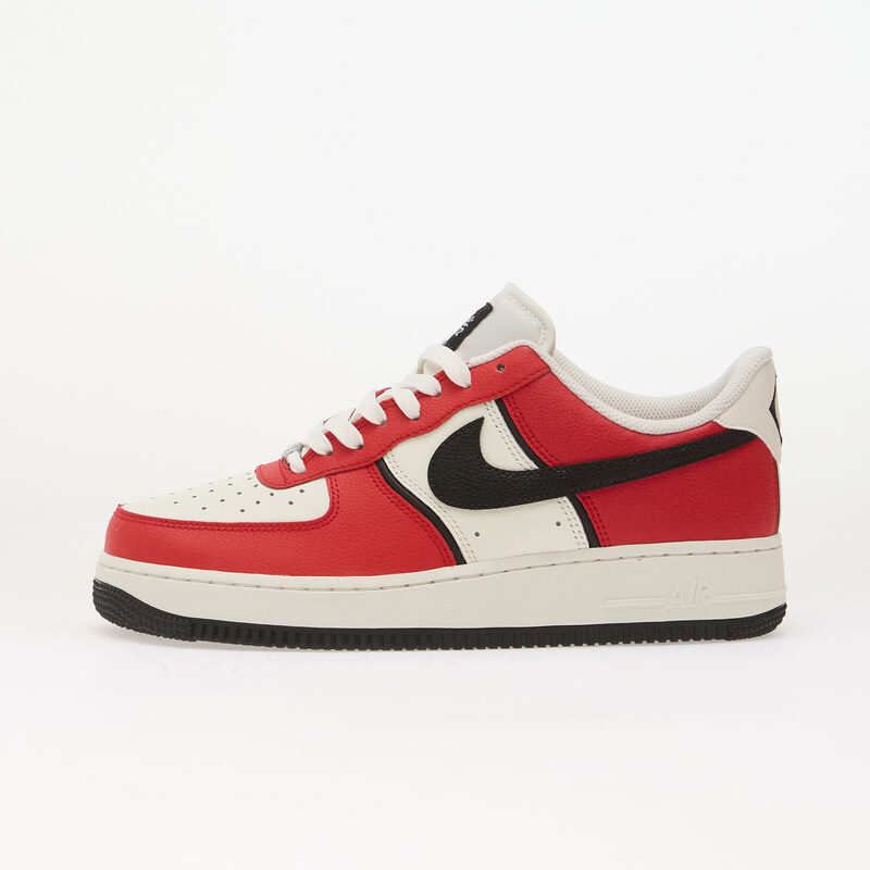 Nike Air Force 1 07 LV8 University Red/ Black-Sail