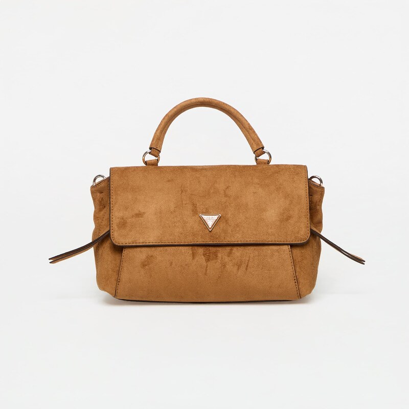 Kabelka Guess Devon Top Handle Flap Brown Universal