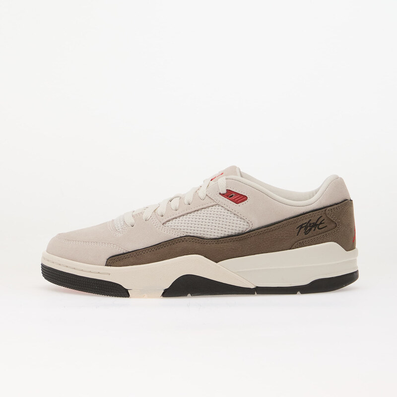 Jordan Flight Court Phantom/ University Red-Palomino-Black