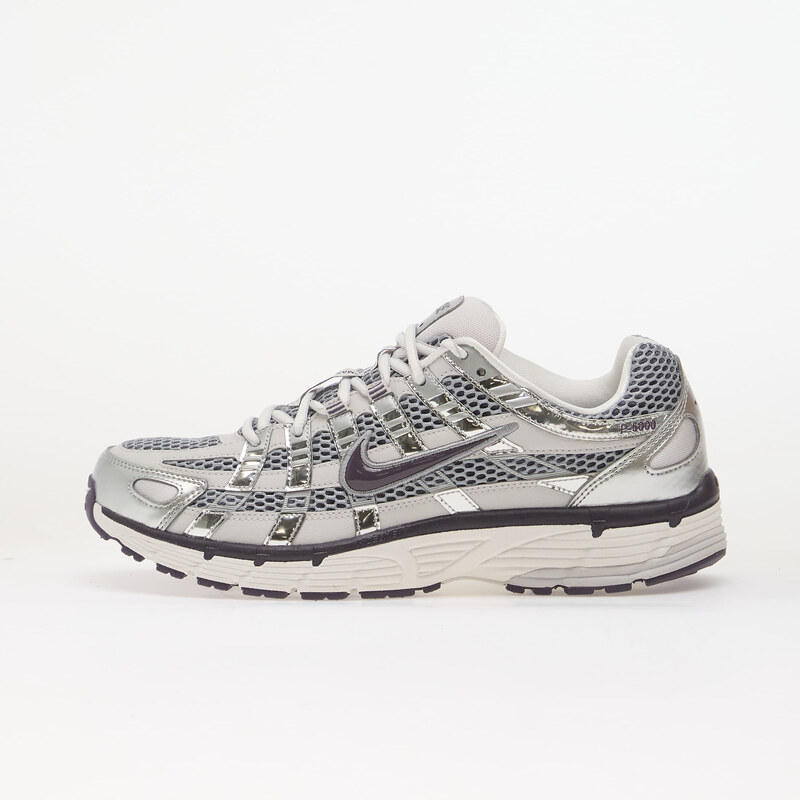 Nike P-6000 Vast Grey/ Dark Raisin-Metallic Silver