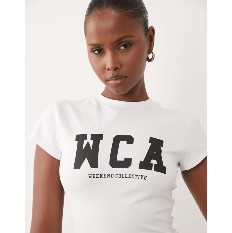 ASOS Weekend Collective Weekend Collective Icon baby tee with