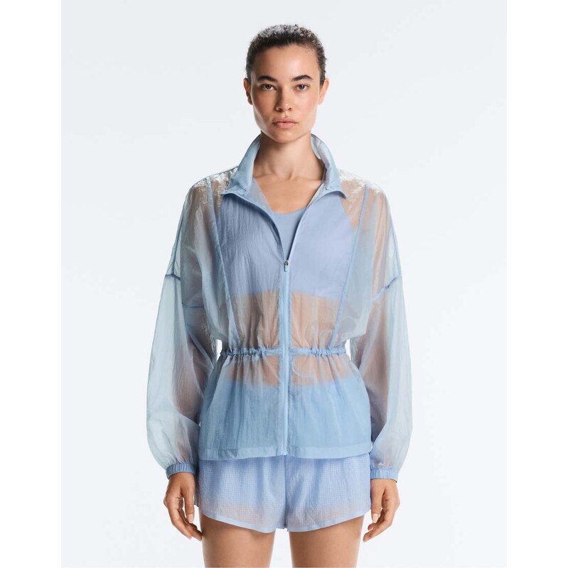 OYSHO Lightweight track jacket in blue