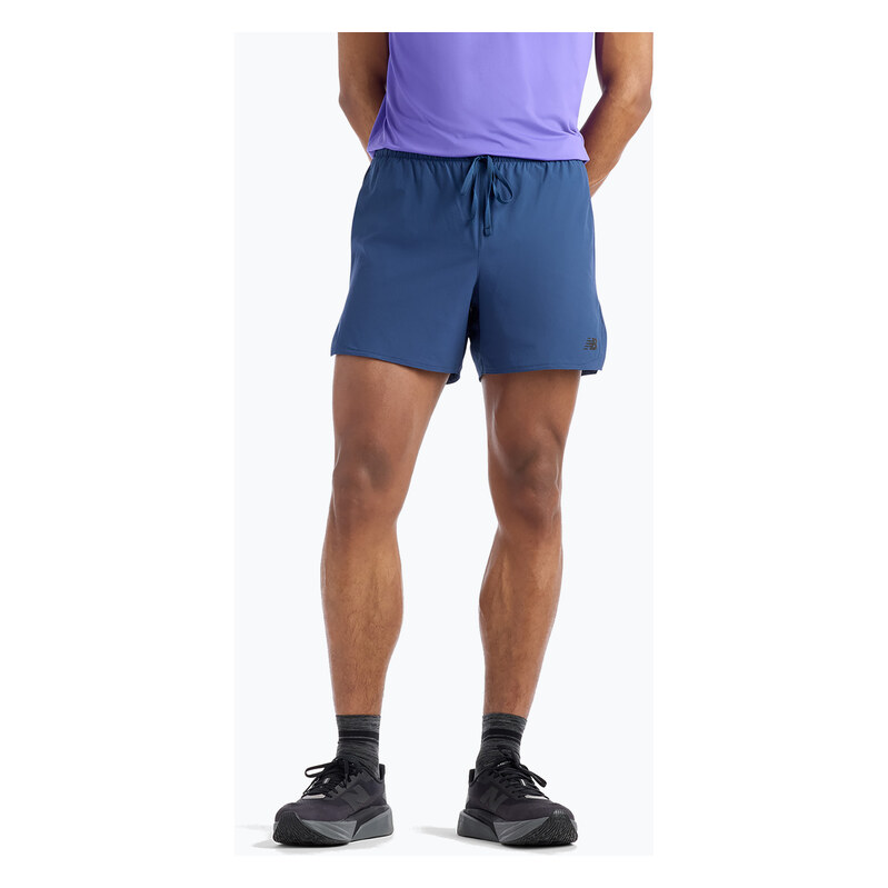 Pánské běžecké šortky New Balance Run Essentials 5 Short nb navy