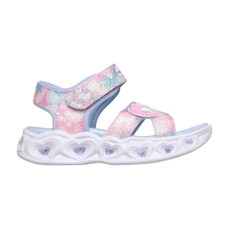 Skechers Dívky S-Lights: Heart Lights sandály - Heart Beam v
