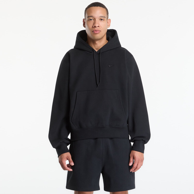 Mikina Nike Mens Fleece Hoodie Black M