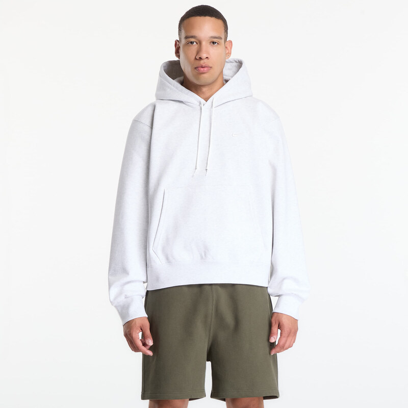 Mikina Nike Mens Fleece Hoodie Birch Heather XL