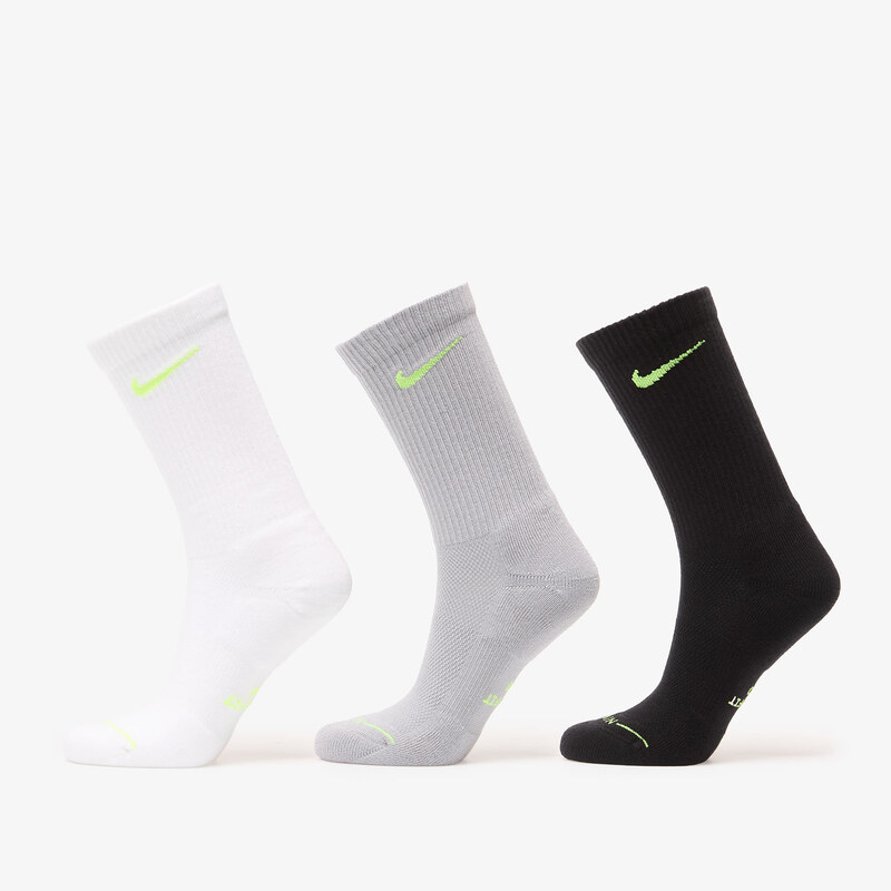 Ponožky Nike Everyday Elevated Crew Socks 3-Pack Multi-Color S