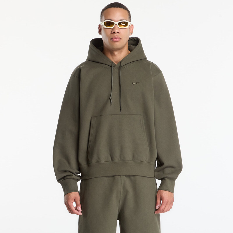 Mikina Nike Mens Fleece Hoodie Cargo Khaki L
