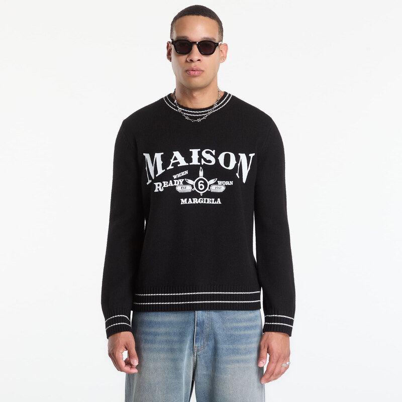 MM6 Maison Margiela Mikina MM6 Crewneck Black L
