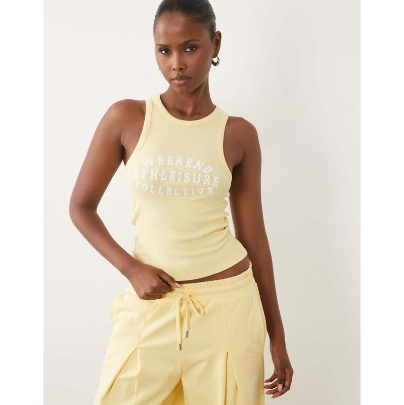 ASOS Weekend Collective Weekend Collective co-ord racer vest