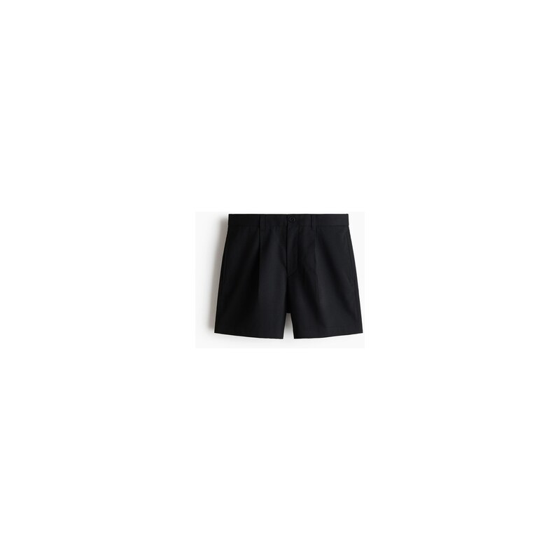 H&M - Šortky chino Loose Fit - Černá