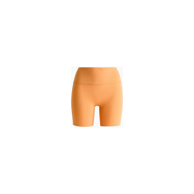H&M - Cyklistické šortky SculptMove High Waist - Oranžová