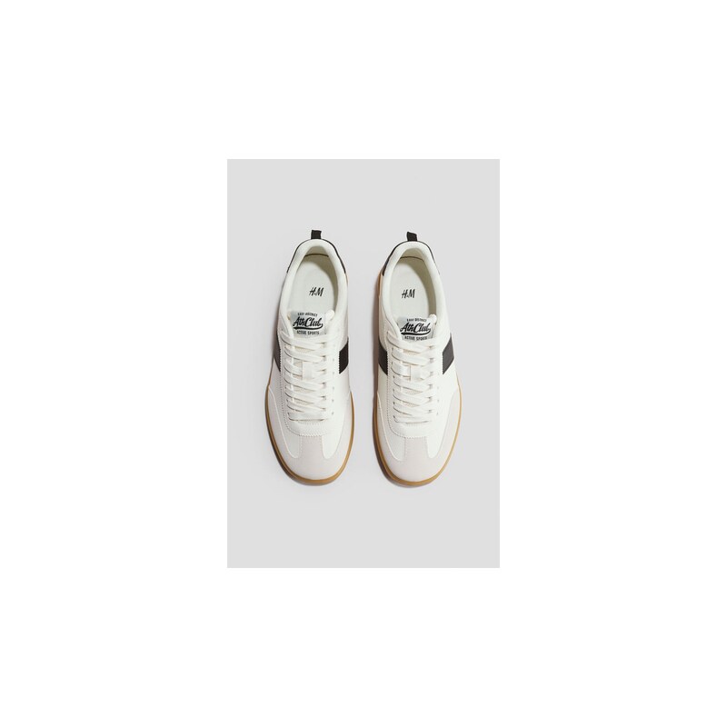 H&M - Tenisky - Krémová/Námořnická Modř
