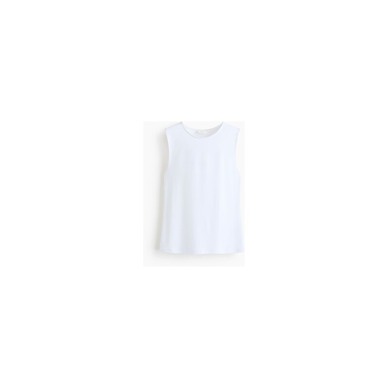 H&M - Top bez rukávů - Bílá