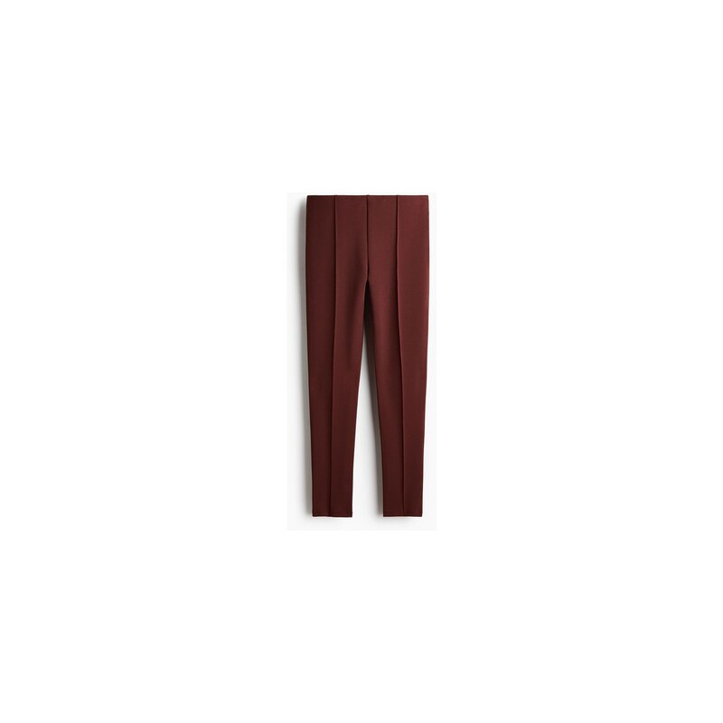 H&M - Legínys předními puky - Hnědá
