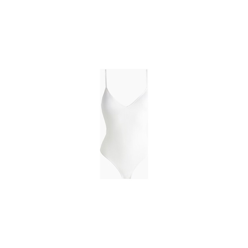 H&M - Bezešvé body thongs vyztuženými košíčky - Bílá
