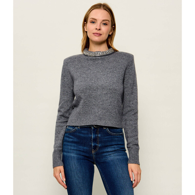 Pinko Polorolák Berlino | Cropped Fit s přídavkem vlny a kašmíru
