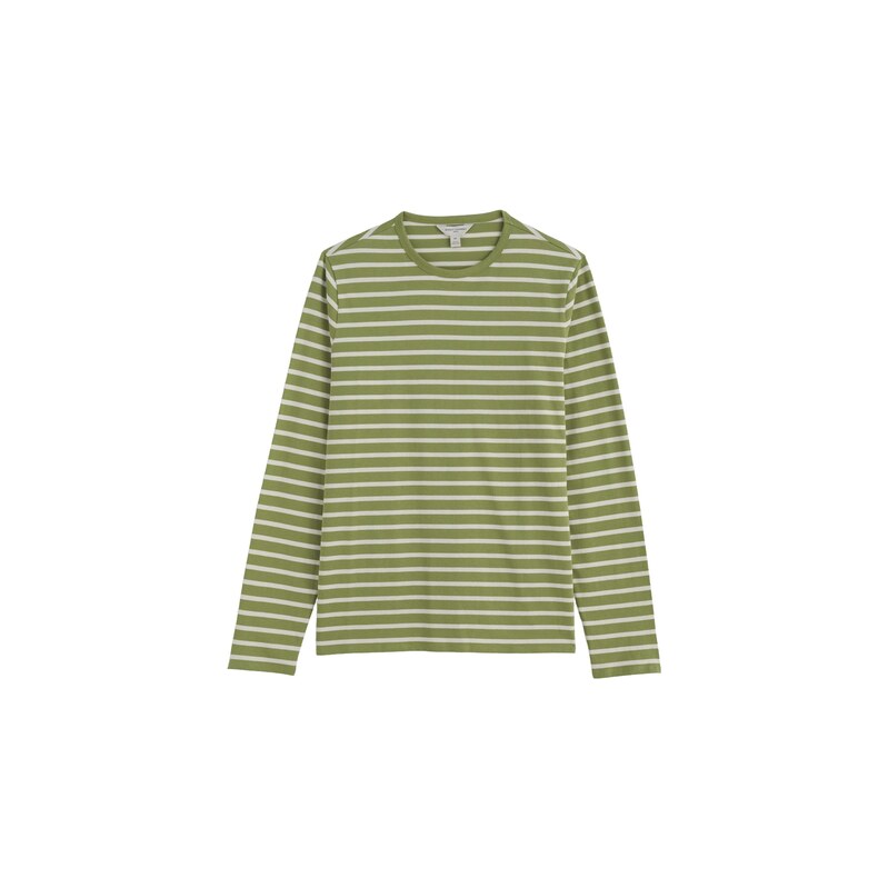 Seasalt Cornwall Tričko Sailor krémová / kiwi