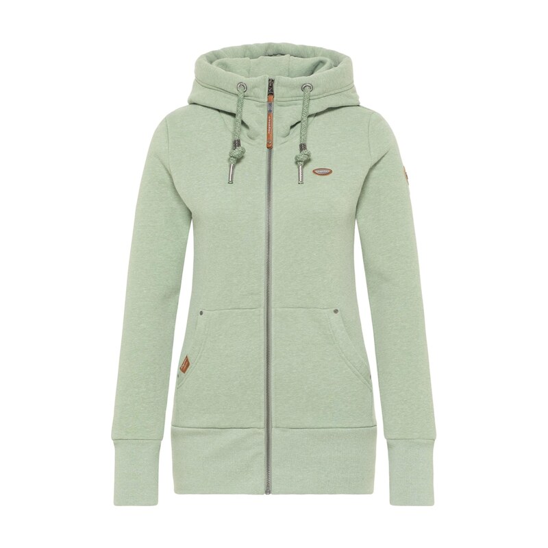 Ragwear Mikina Neska pastelově zelená