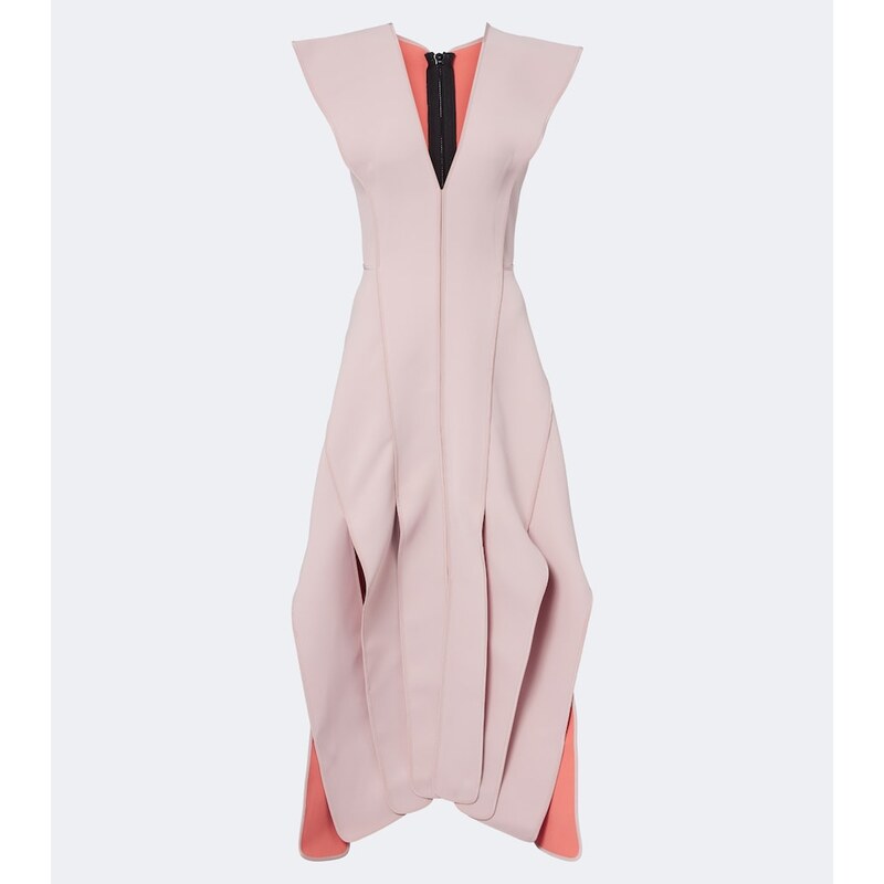 Maticevski Merit paneled maxi dress