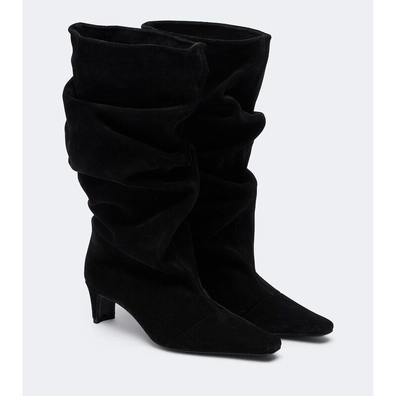 Staud Wally suede mid-calf boots