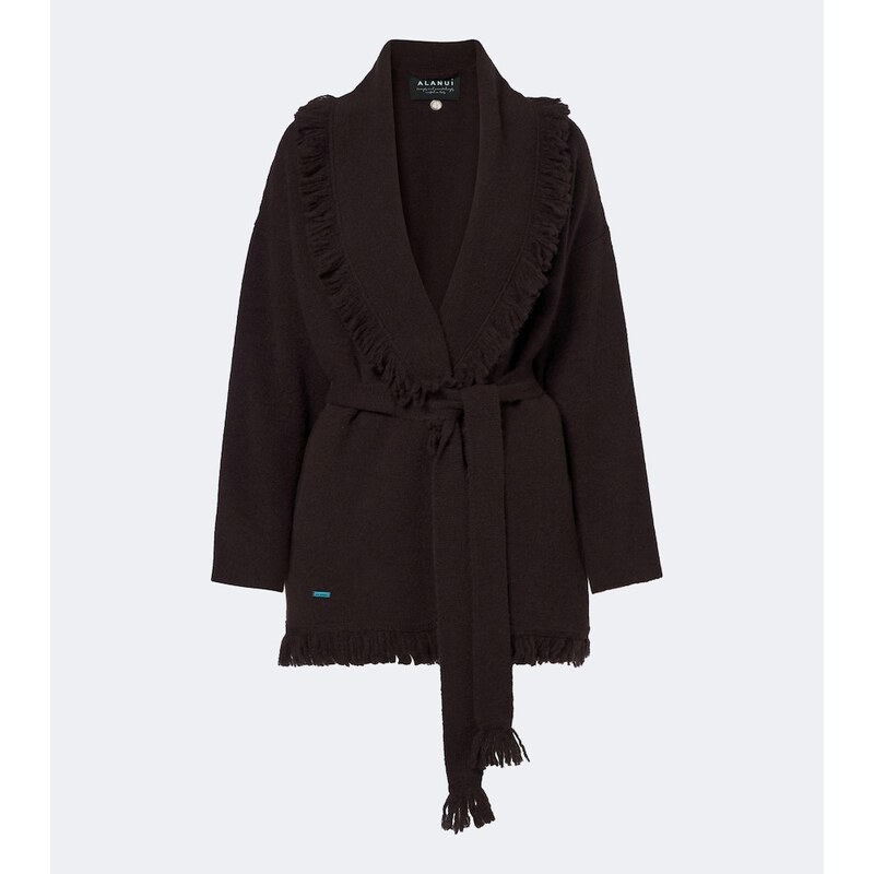 Alanui Finest cashmere and silk-blend cardigan