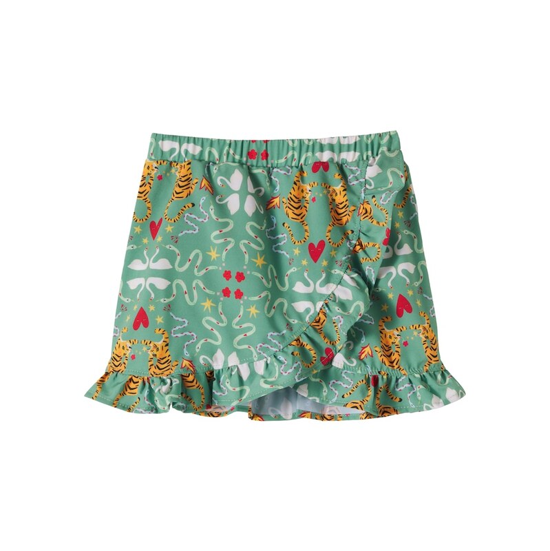 Pepita&Me Jullt printed ruffled skirt