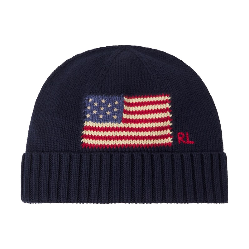 Polo Ralph Lauren Kids Intarsia cotton beanie
