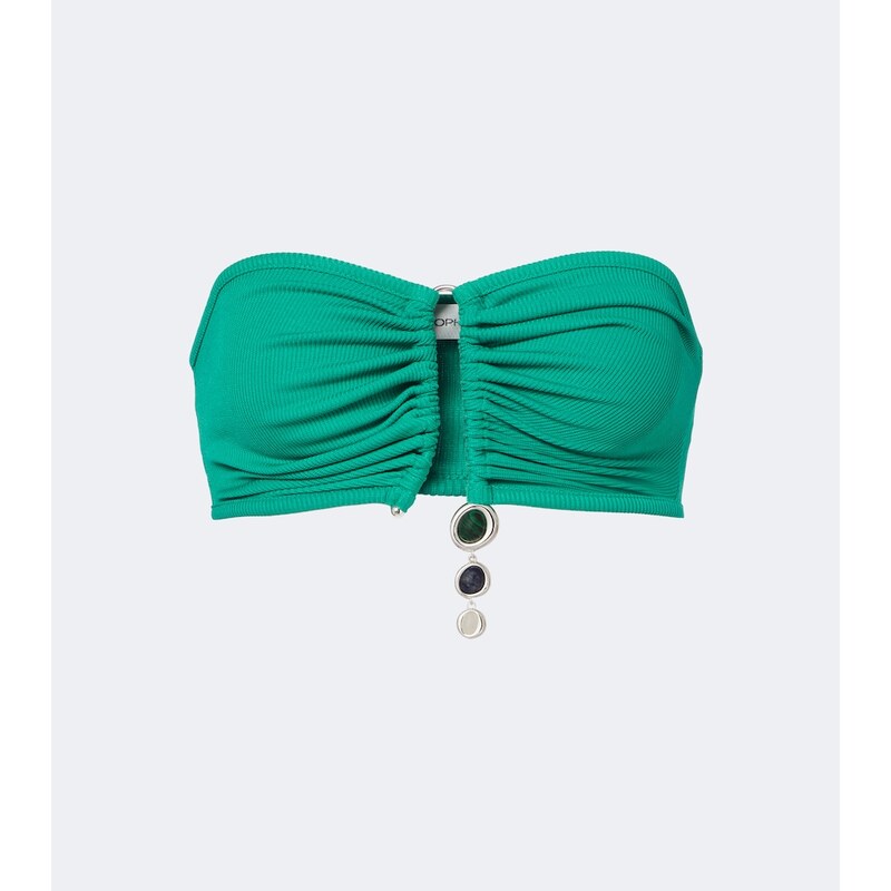Christopher Esber Embellished bandeau top