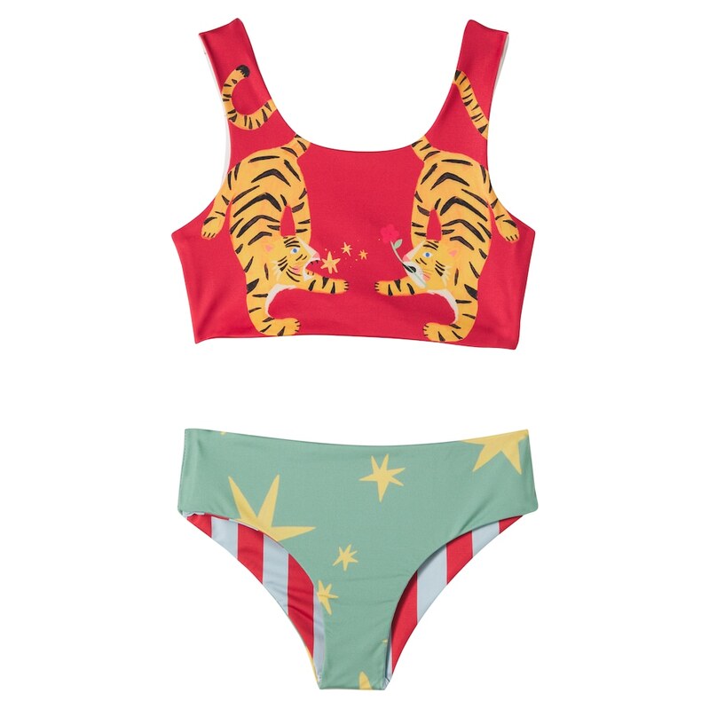 Pepita&Me Sun & Moon printed bikini