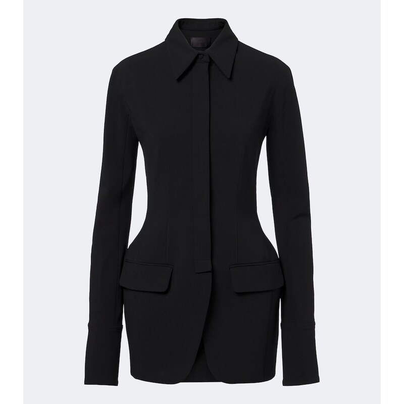 Mugler Wool-blend jacket