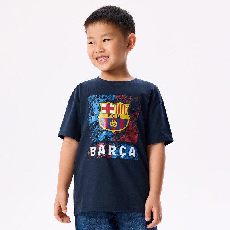 Reserved - Tričko FC Barcelona - tmavomodrá