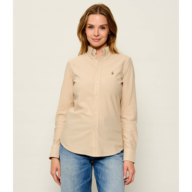 POLO RALPH LAUREN Košile | Slim Fit | knit oxford