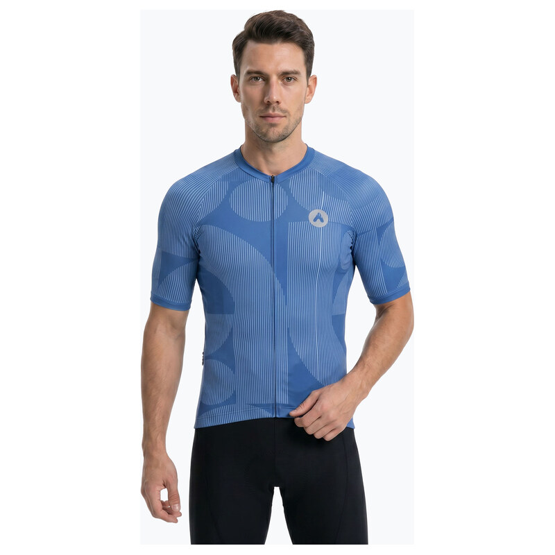 Pánské cyklistické tričko ATTABO Vites navy blue