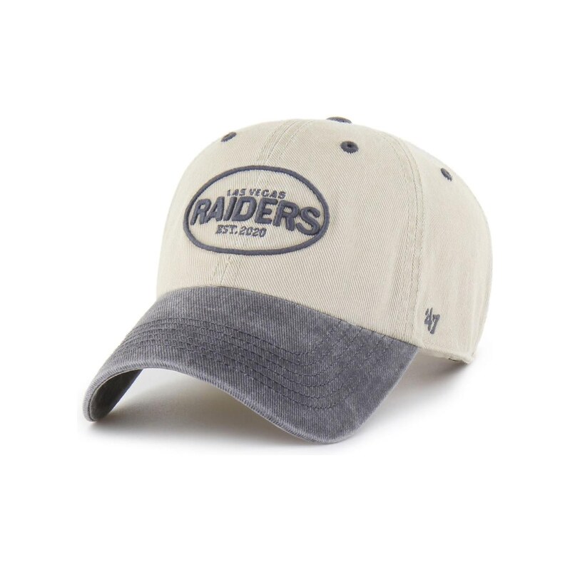Bežová kšiltovka Dad Hat 47 Brand Las Vegas Riders NFL Trail