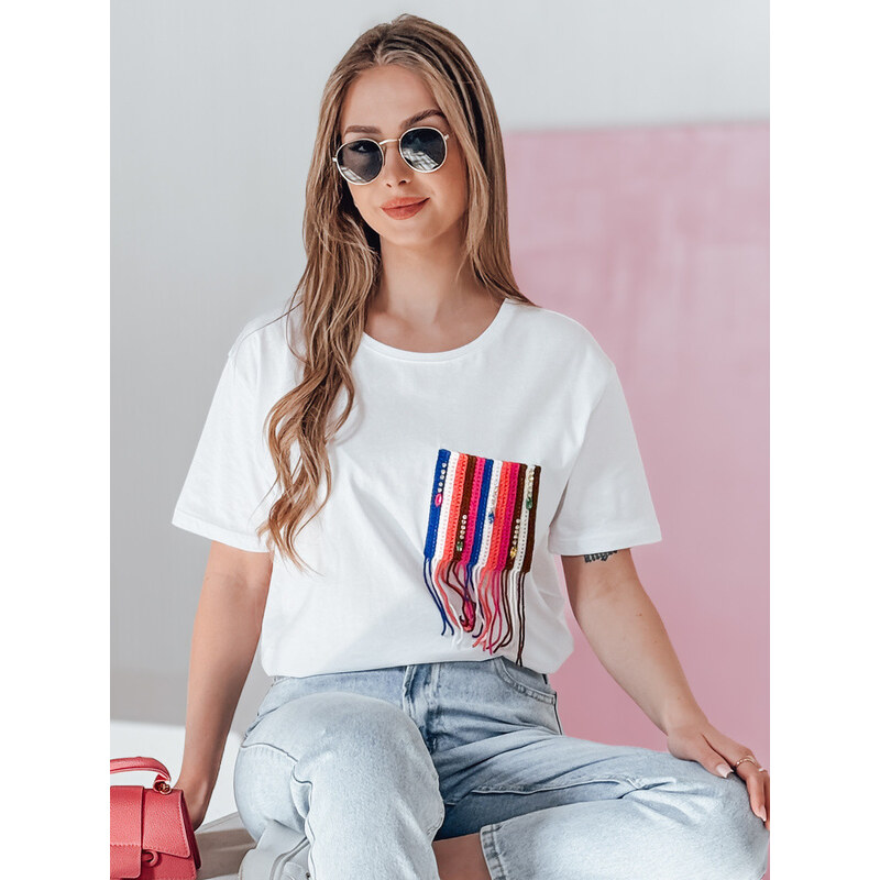 Dámské tričko FROND bílé FashionStreet RY2601