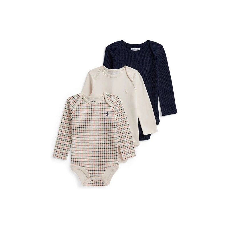 Polo Ralph Lauren body dětské bavlněné 3-pack