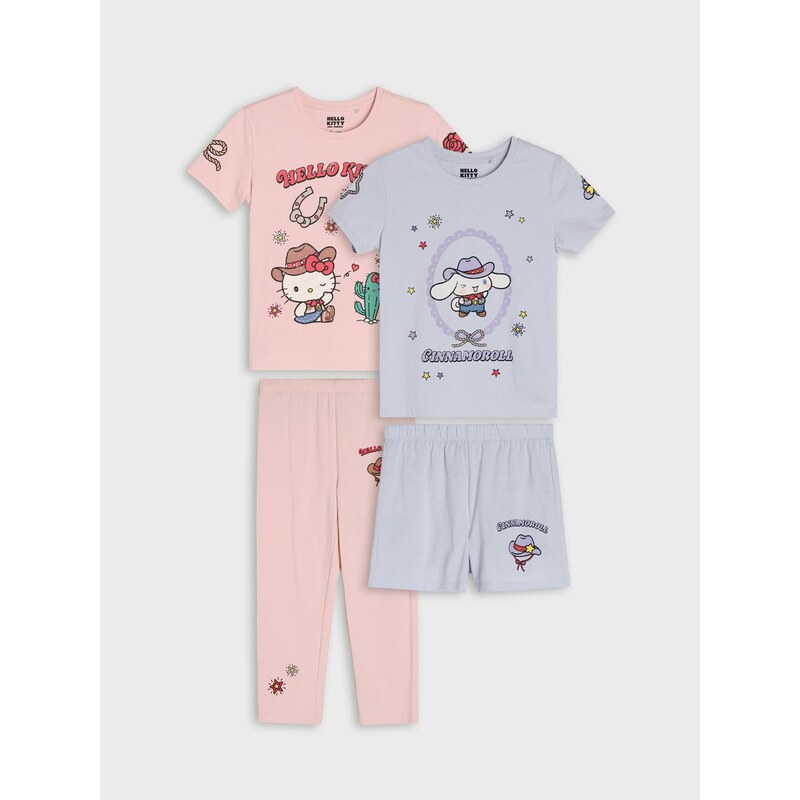 Sinsay - Sada bavlněných dvoudílných pyžam 2 ks Hello Kitty i