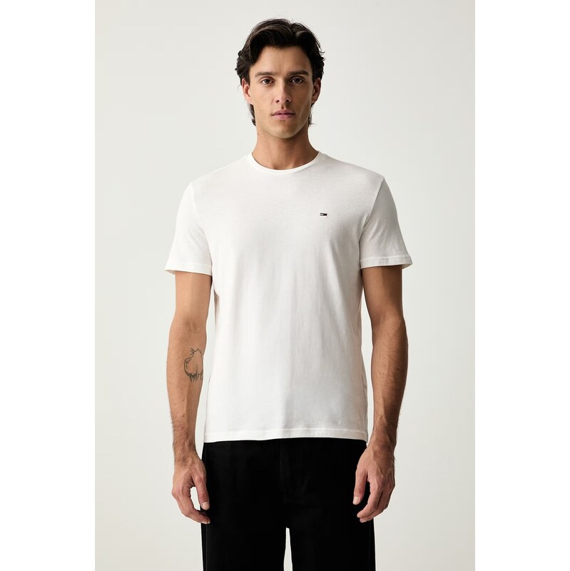 Tommy Jeans tričko pánské bavlněné 3-pack